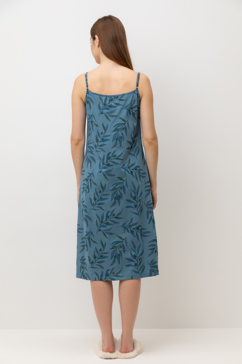 Сорочки ночные женские для мам, артикул: Е 10008/24, цвет: голубой, фото 5