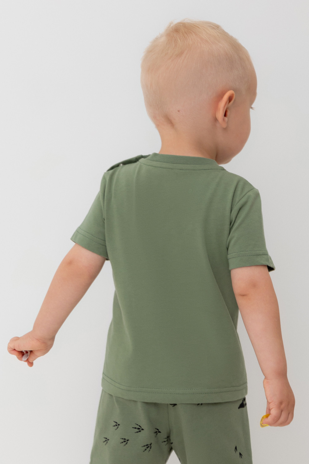 Футболка для мальчика, артикул: КР 302700, цвет: хаки, фото 5