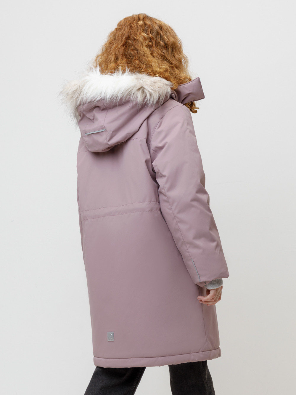 Пальто для девочки, артикул: ВК 38107/8 ГР, цвет: розовый, фото 4