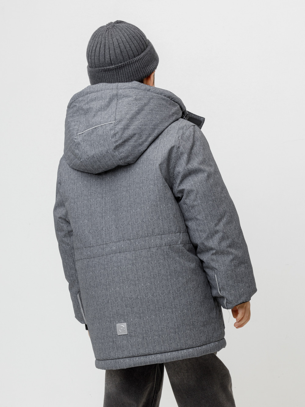 Куртки для мальчика, артикул: ВК 36107/н/2 ГР, цвет: серый, фото 5