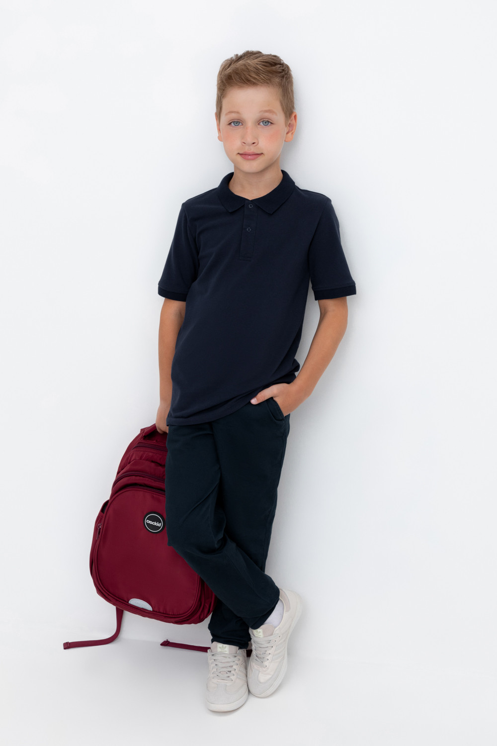 Джемпер для мальчика, артикул: К 302498, цвет: синий, фото 5