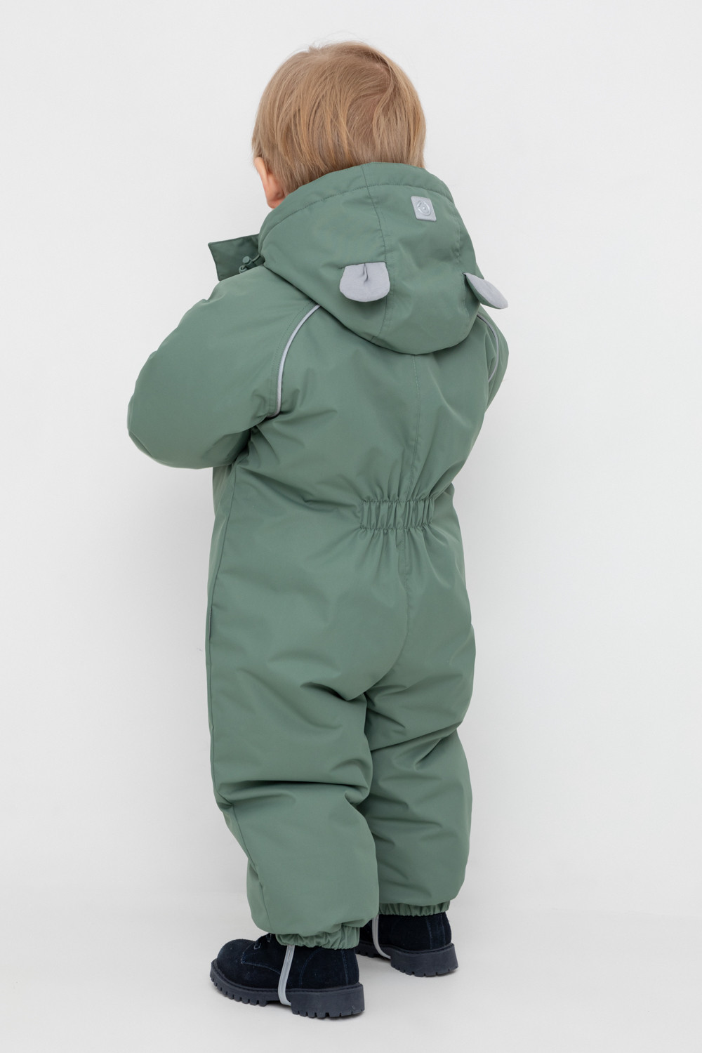 Комбинезоны утепленные для мальчика, артикул: ВК 60118/4 ГР, цвет: зеленый, фото 5