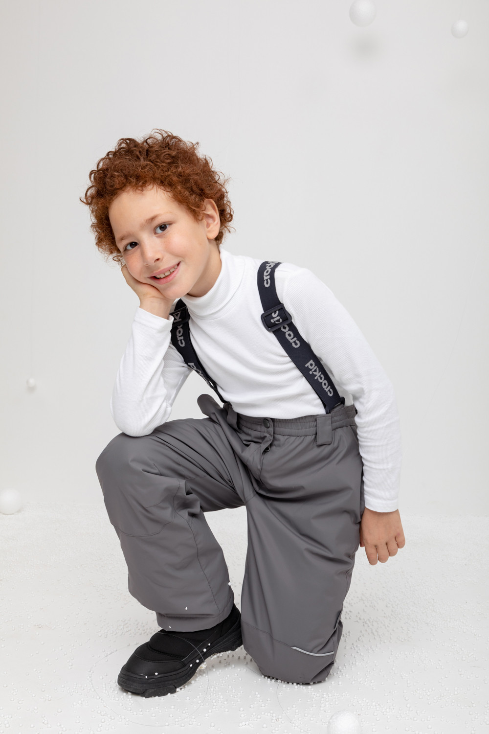 Брюки утепленные, артикул: ВК 40006/23/2 ГР, цвет: темно-серый, фото 5