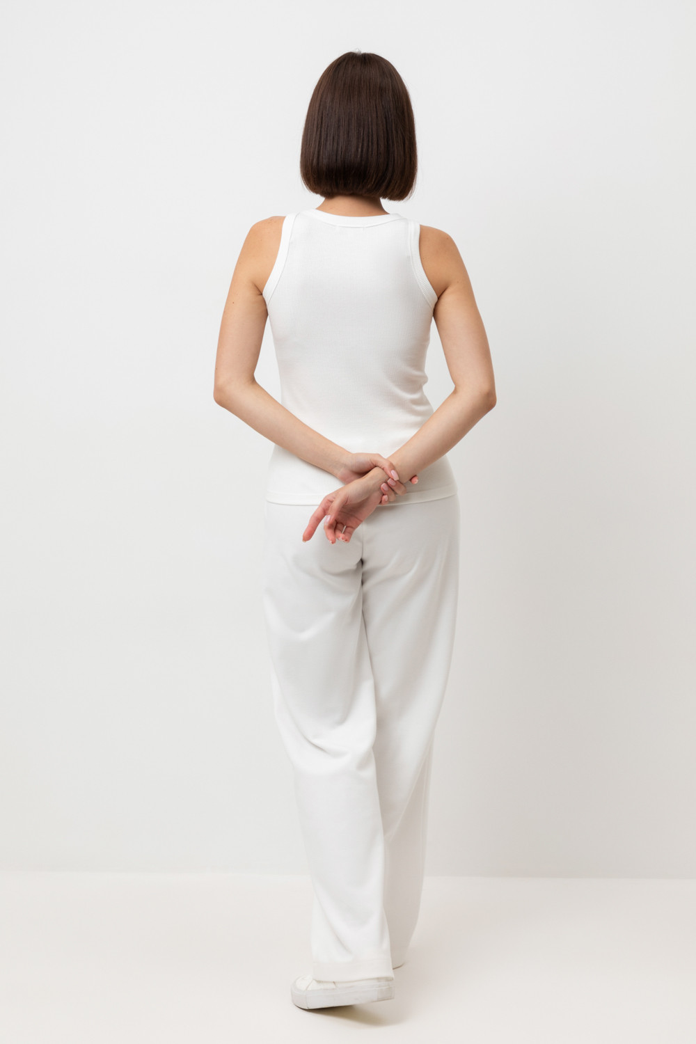 Брюки женские для мам, артикул: ЕВТ 4141, цвет: бежевый, фото 5