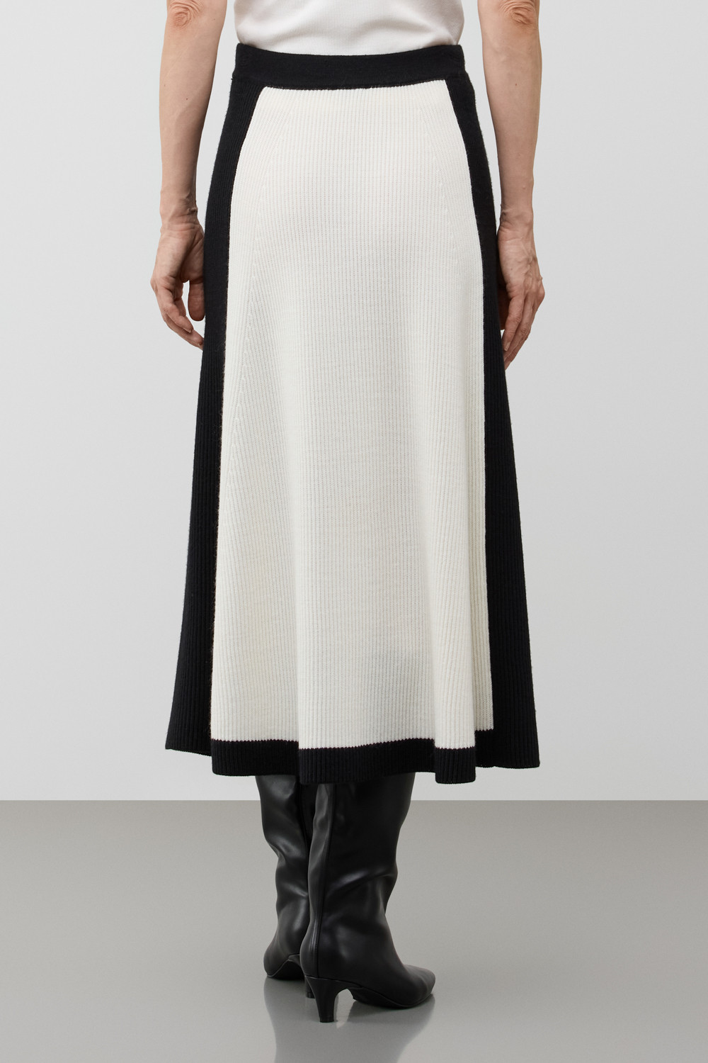 Юбки женские для мам, артикул: ЕВ 742/ш, цвет: сливки2, фото 5