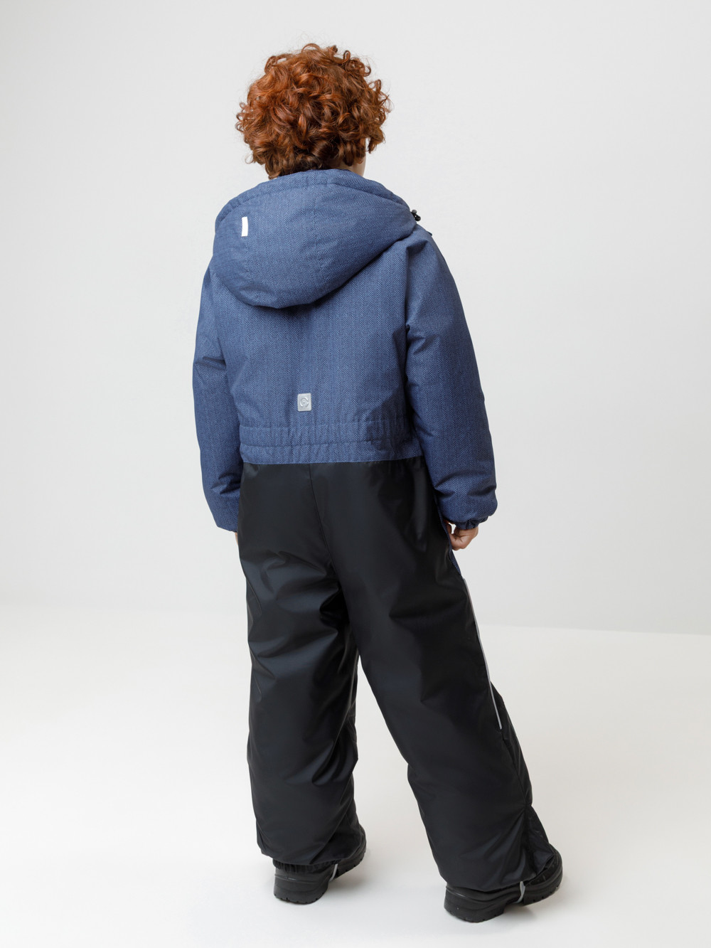 Комбинезоны утепленные для мальчика, артикул: ВК 60127/н/8 УЗГ, цвет: синий, фото 5