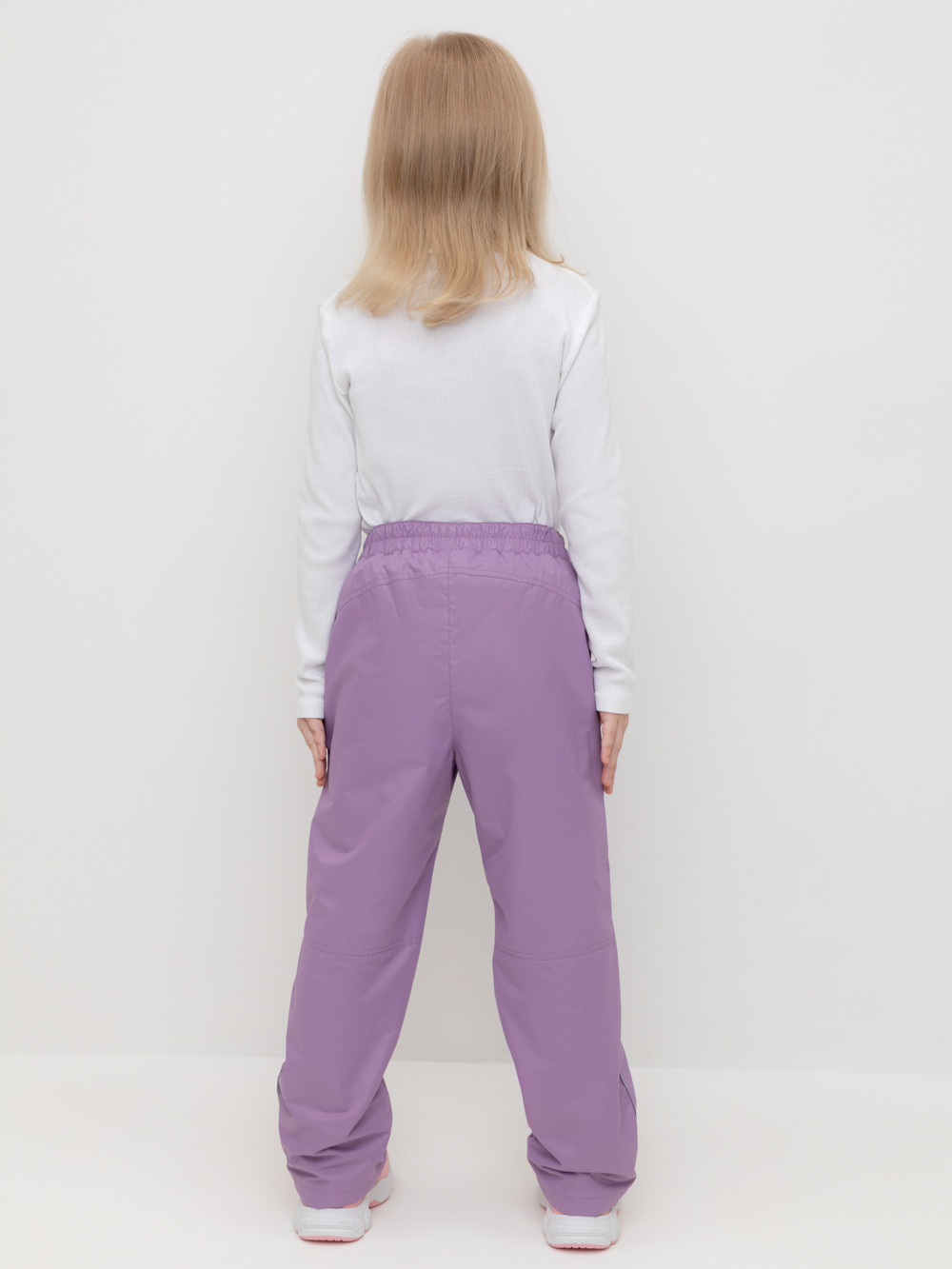 Брюки утепленные для девочки, артикул: ВК 46015/25/6 УЗГ, цвет: бордовый, фото 5