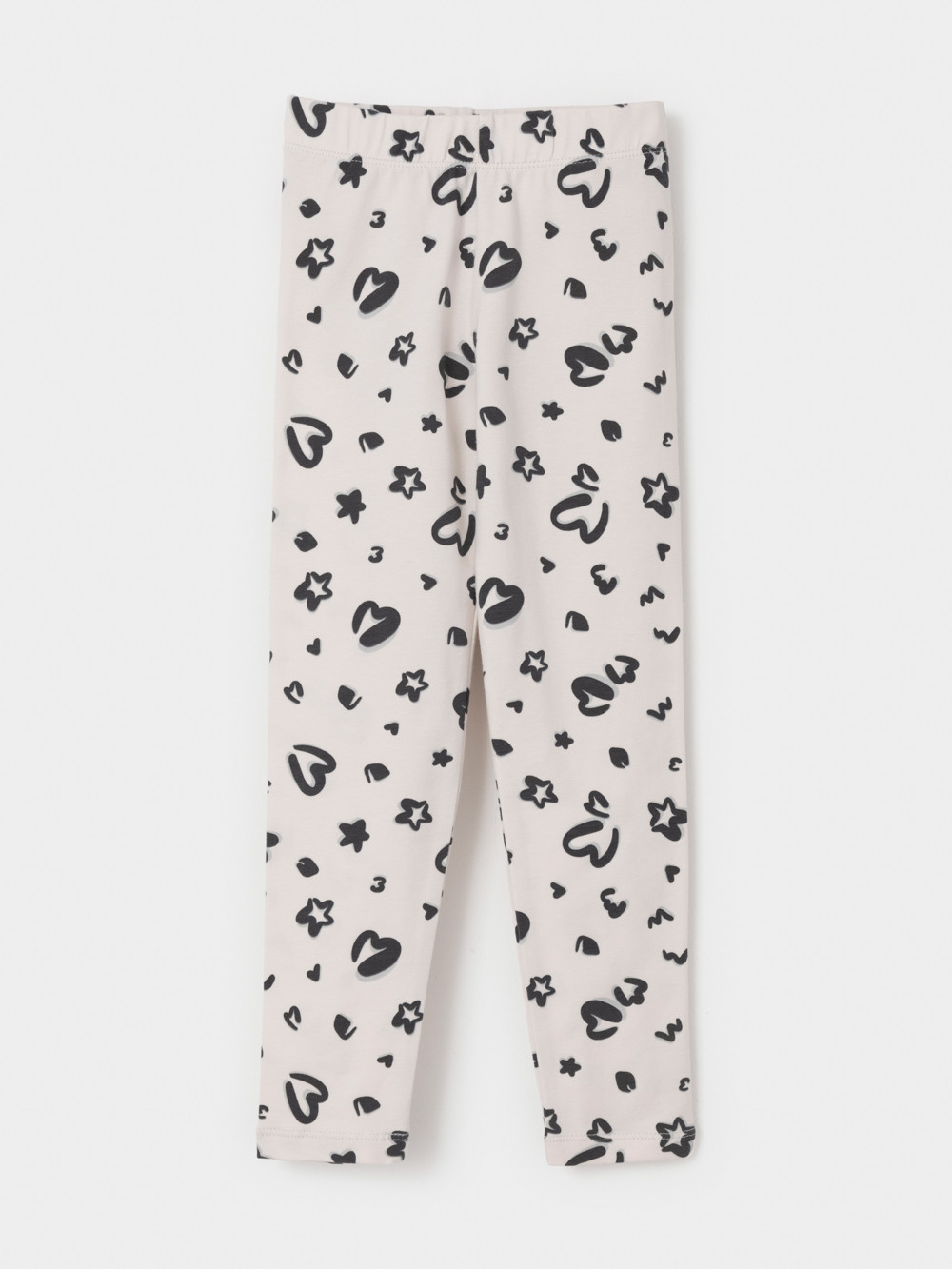 Лосины для девочки, артикул: МП 4074-2уп, цвет: светло-бежевый, фото 5