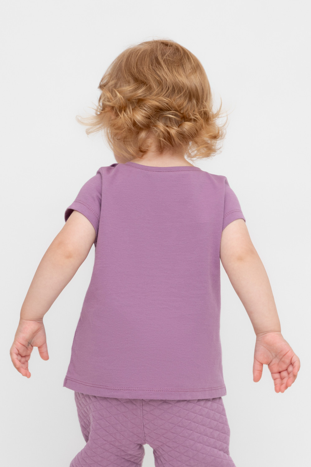 Футболка для девочки, артикул: КР 302321, цвет: бордовый, фото 5