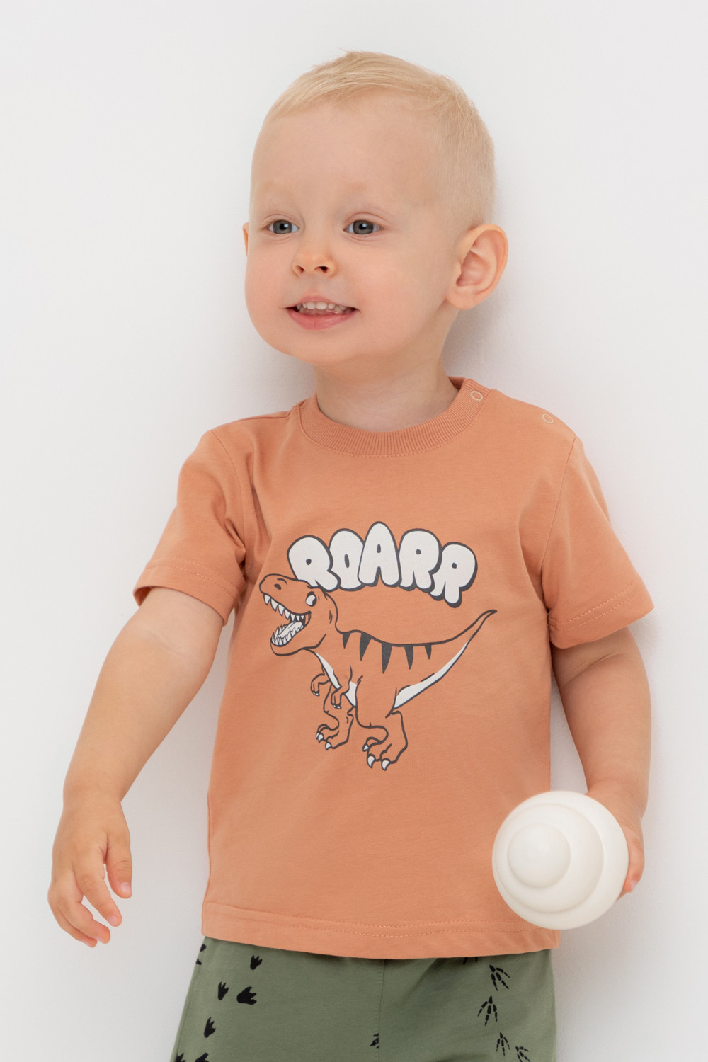 Футболка для мальчика, артикул: КР 302700, цвет: коричневый, фото 5