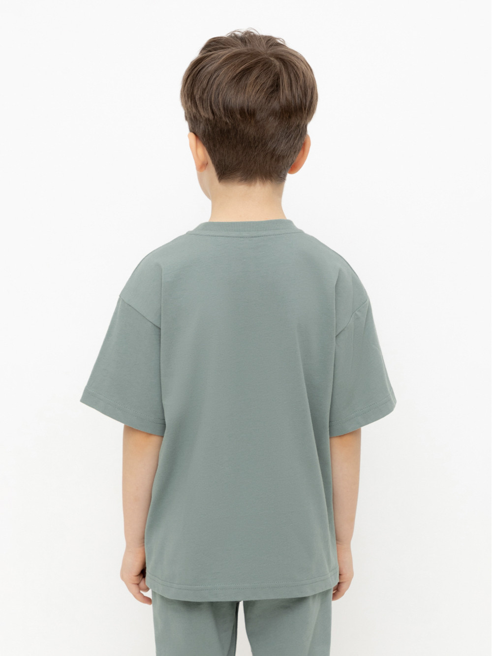 Футболка для мальчика, артикул: КР 302401, цвет: зеленый, фото 5