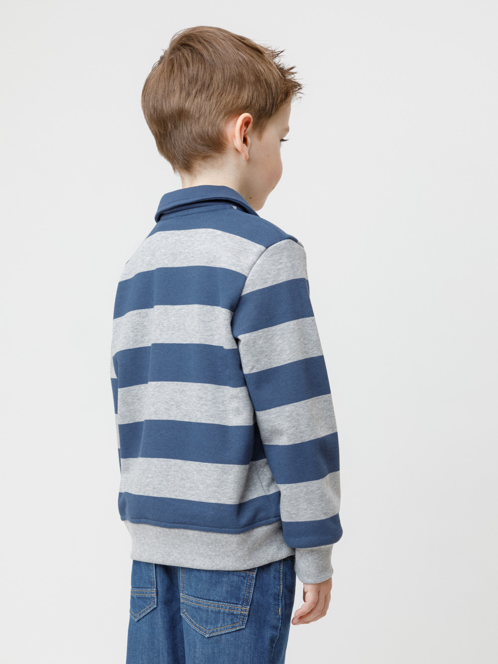 Свитшоты для мальчика, артикул: КР 302795, цвет: синий, фото 5