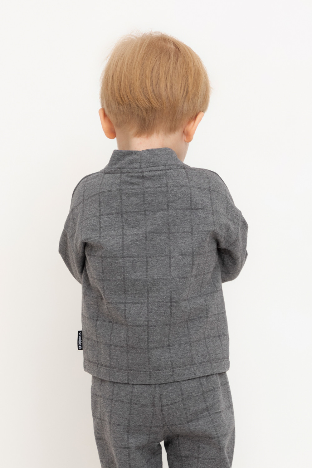 Жакет для мальчика, артикул: КР 302629, цвет: темно-серый, фото 5