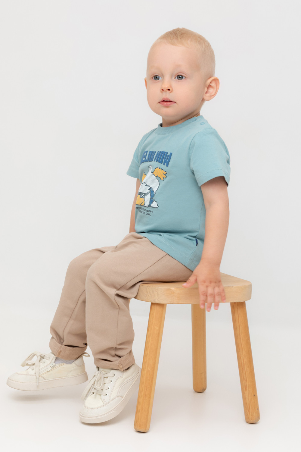 Футболка для мальчика, артикул: КР 302756, цвет: голубой, фото 5