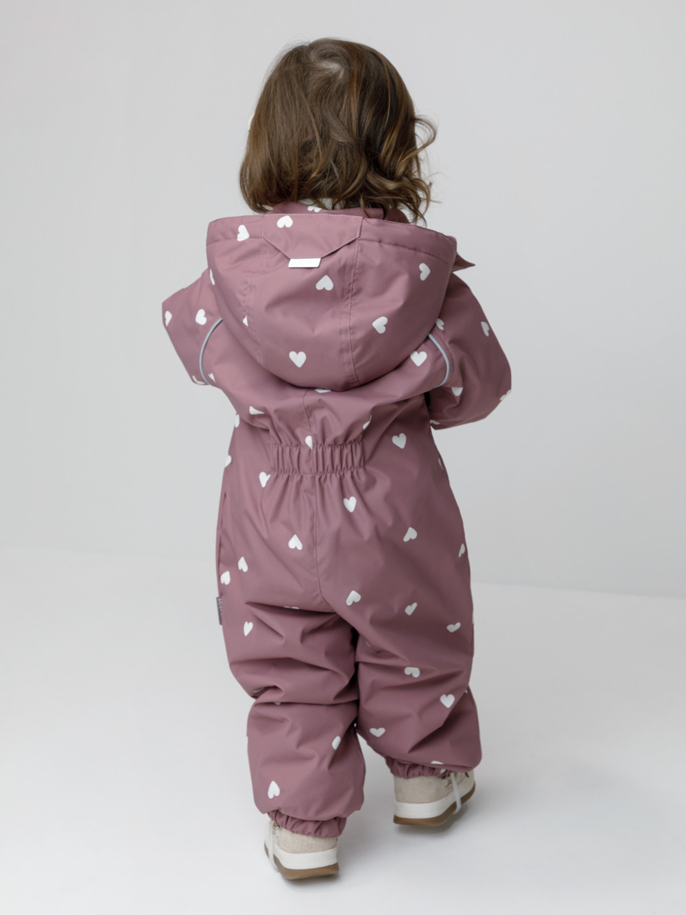 Комбинезоны утепленные для девочки, артикул: ВК 60085/н/46 Ал, цвет: розовый, фото 5