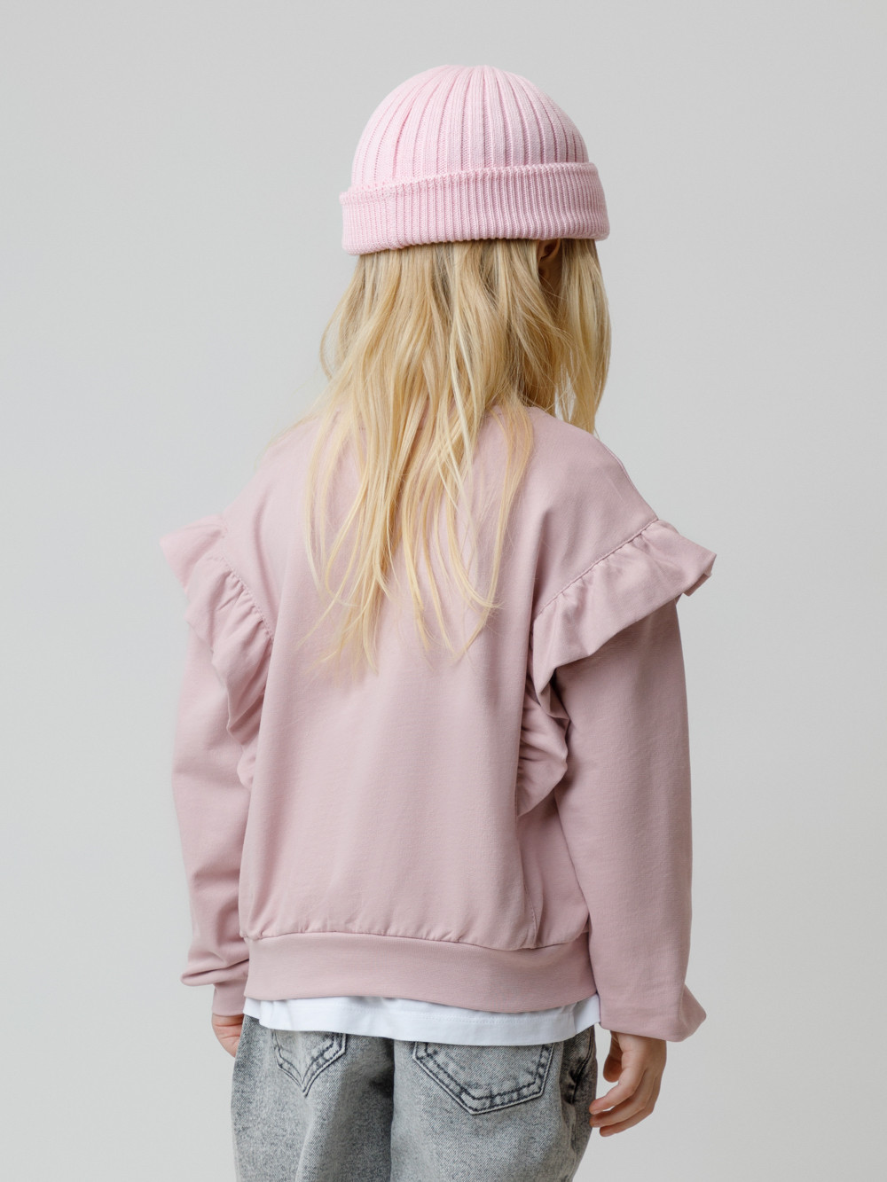 Свитшоты для девочки, артикул: КР 302830, цвет: розовый, фото 5