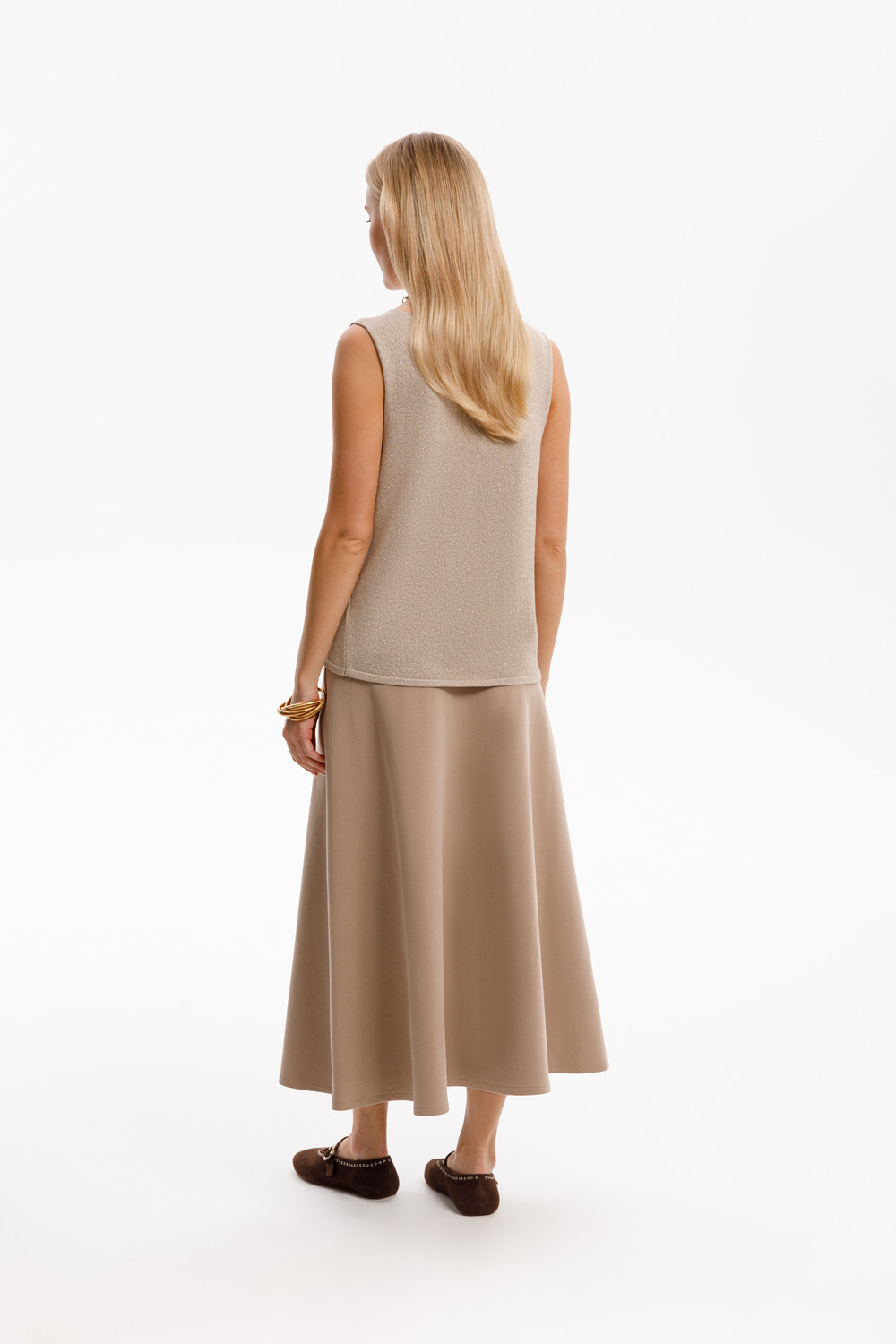 Майки женские для мам, артикул: ЕВ 30212, цвет: бежевый, фото 5