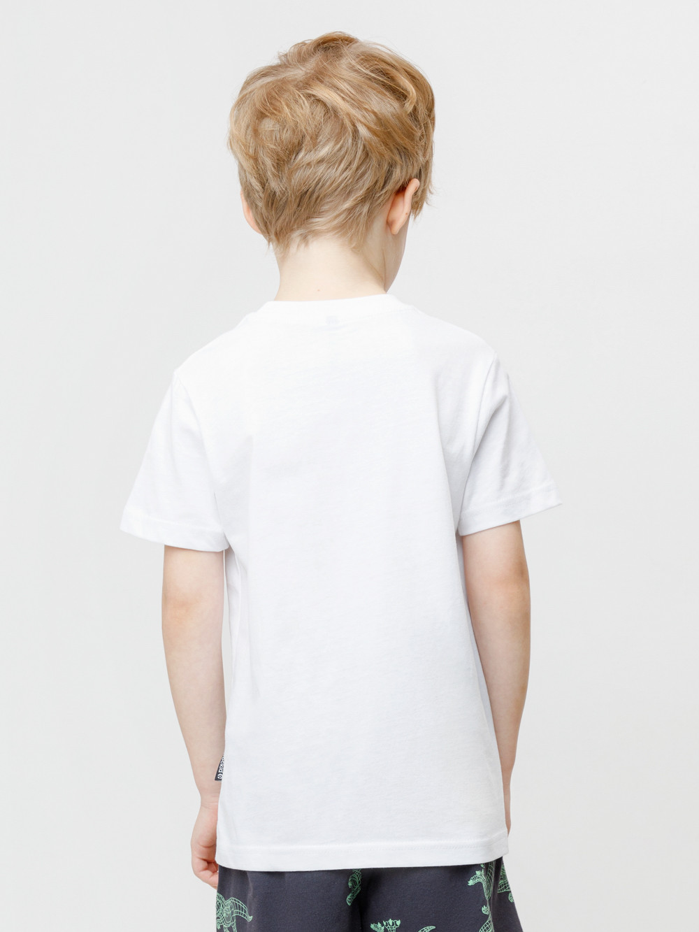 Футболка для мальчика, артикул: КР 303006, цвет: белый, фото 5