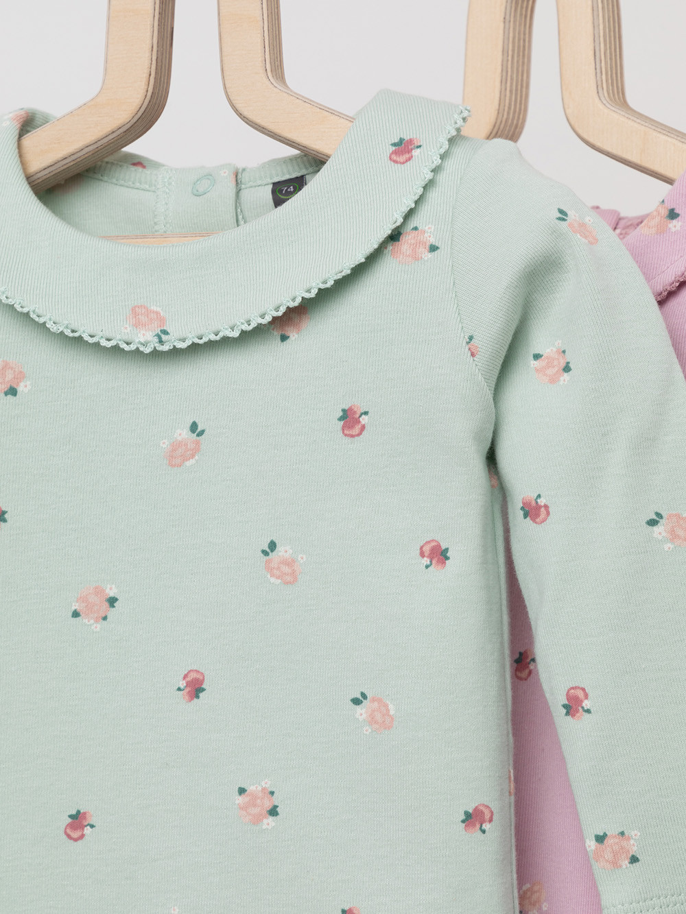 Боди для новорожденных, артикул: К 6539-2уп, цвет: зеленый, фото 5