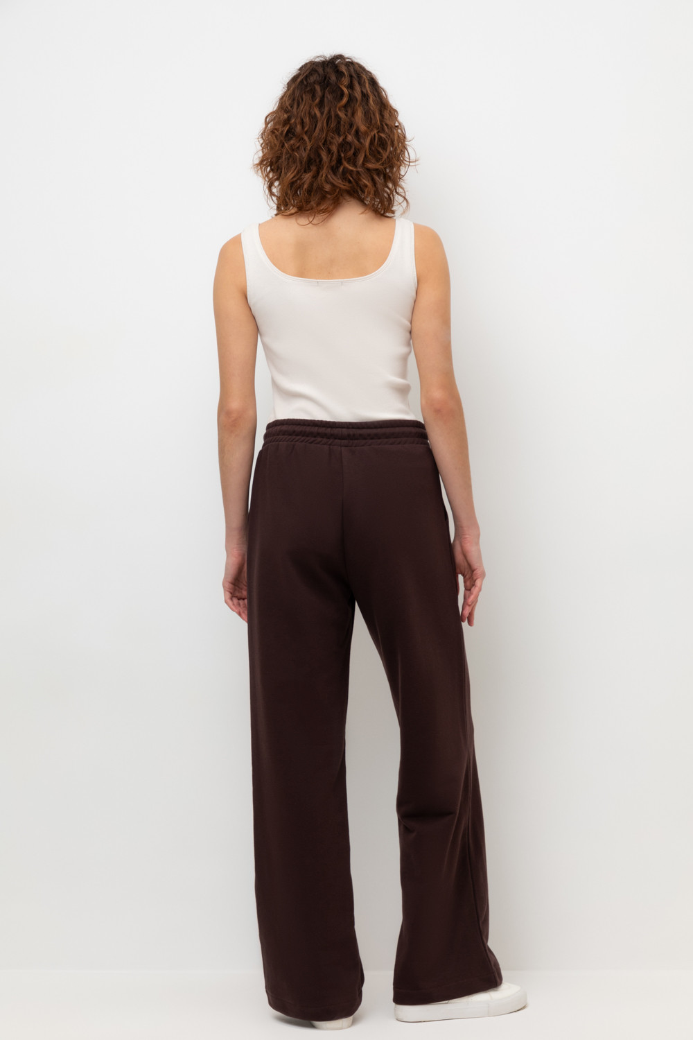 Брюки женские для мам, артикул: ЕВТ 4052/24, цвет: коричневый, фото 5