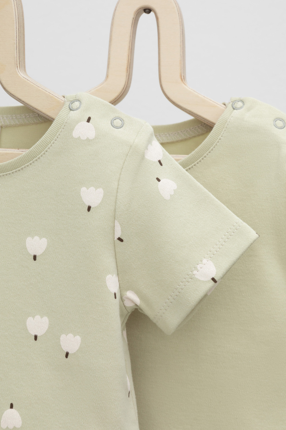 Футболка для новорожденных, артикул: К 301156-2уп, цвет: зеленый, фото 5