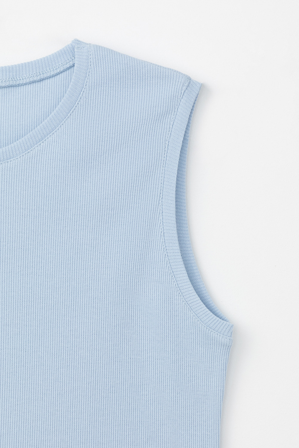 Майки для дома для мам, артикул: Е 30044, цвет: голубой, фото 5