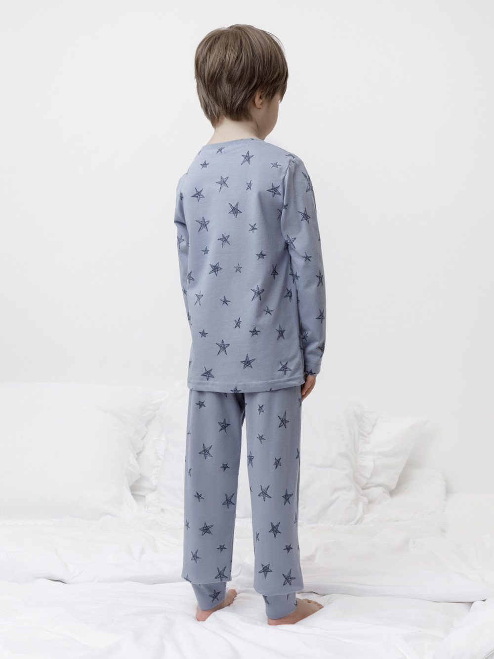 Пижама для мальчика, артикул: К 1637, цвет: голубой, фото 5