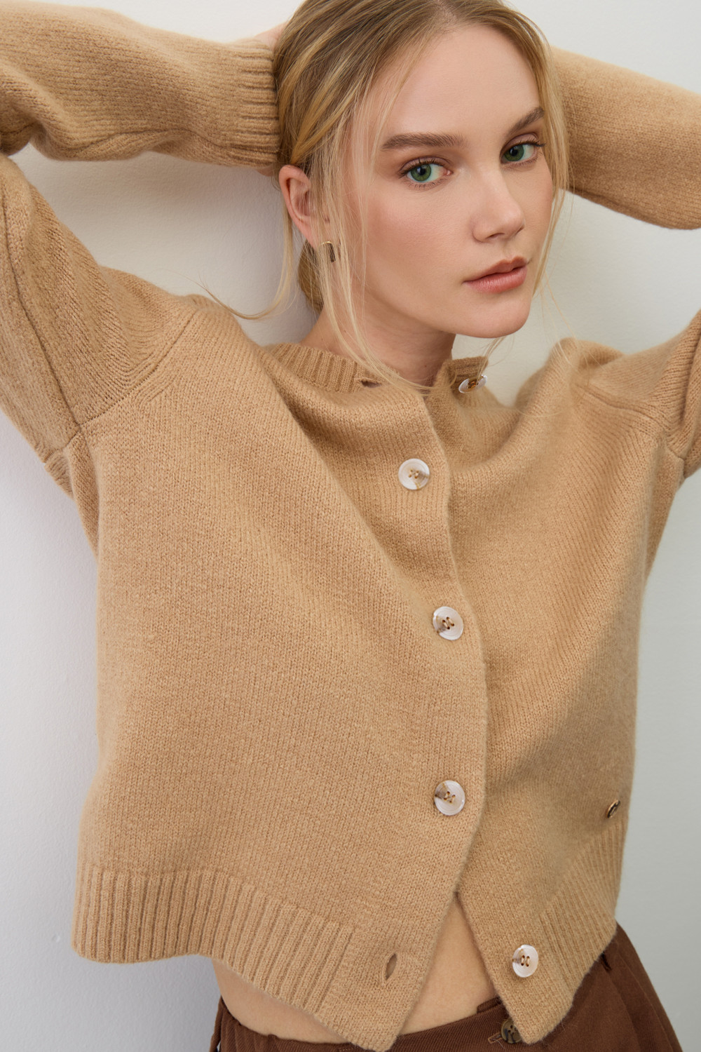 Жакеты, куртки женские для мам, артикул: ЕВ 30249/ш, цвет: бежевый, фото 5