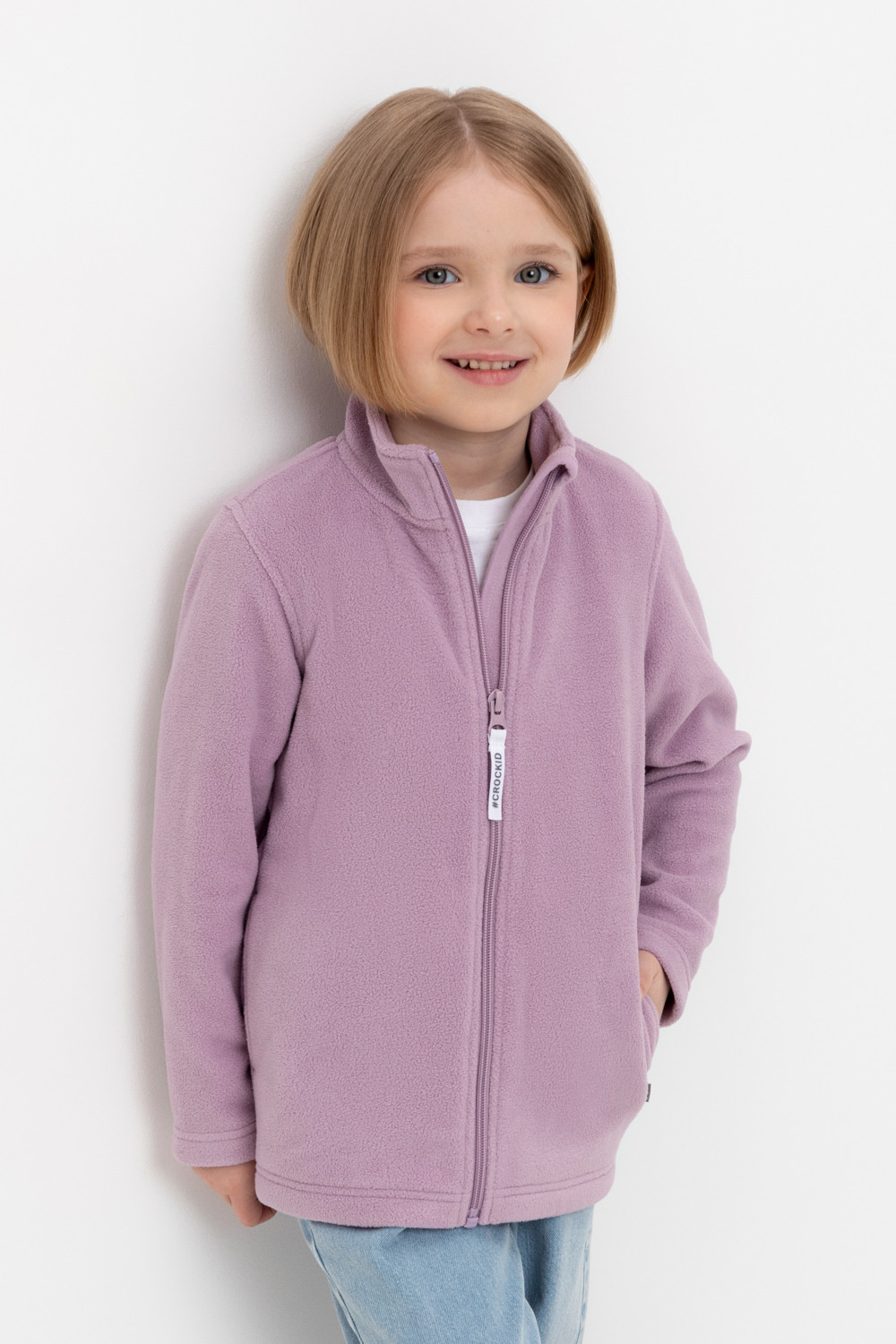 Куртка для девочки, артикул: ФЛ 34025/3 ГР, цвет: фиолетовый, фото 5