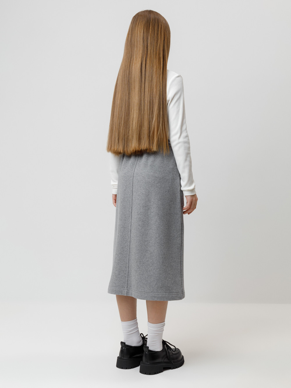 Юбка для девочки, артикул: КР 7151, цвет: серый, фото 5