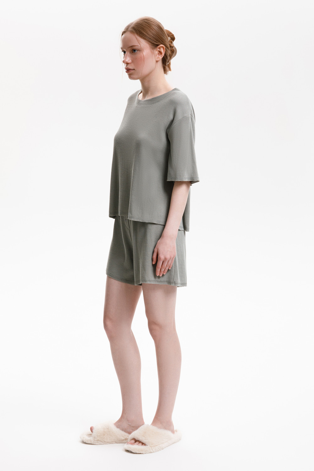 Комплекты для дома для мам, артикул: Е 20149, цвет: зеленый, фото 5