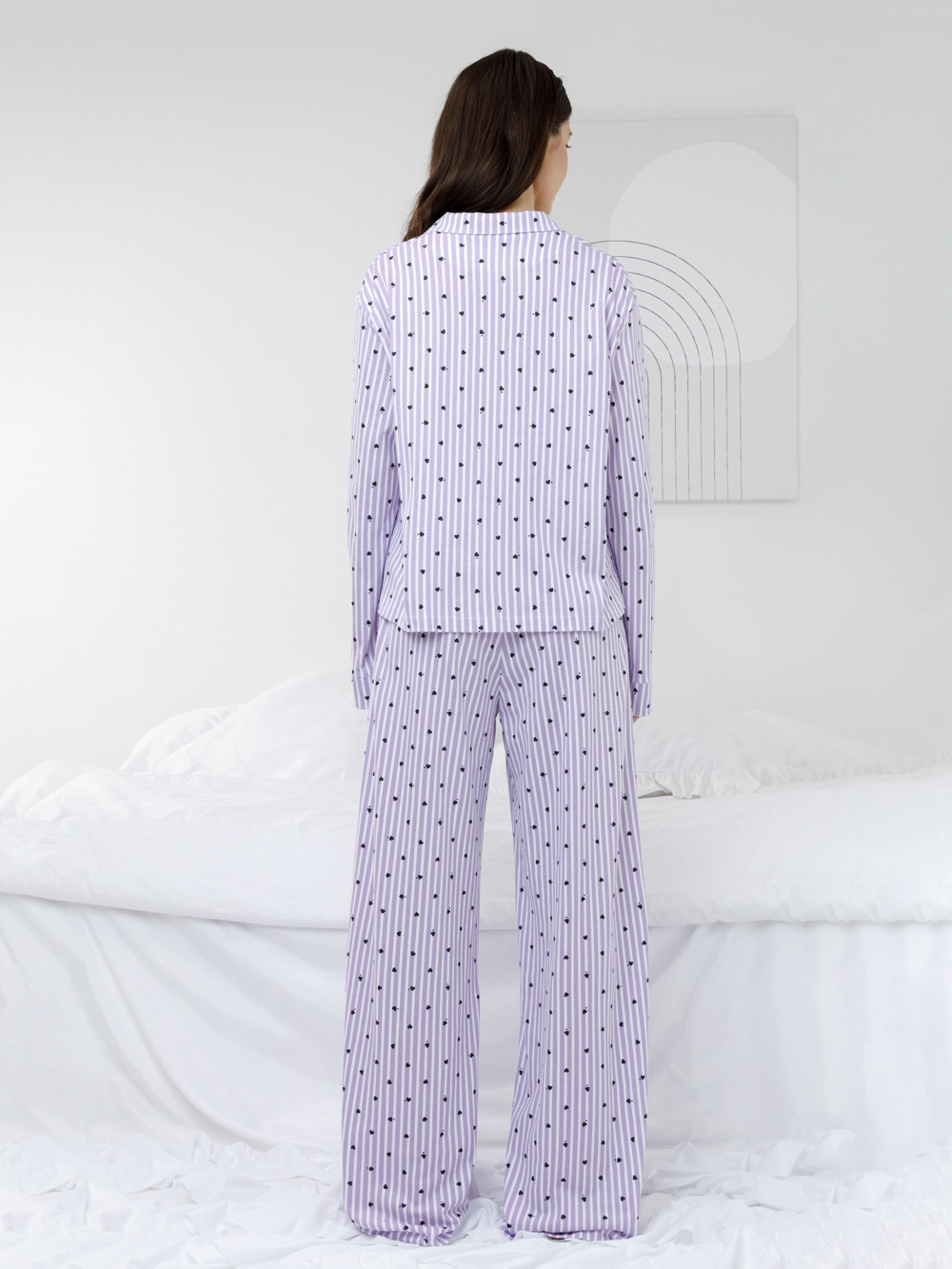 Комплекты для дома для мам, артикул: МП 20254, цвет: фиолетовый, фото 5