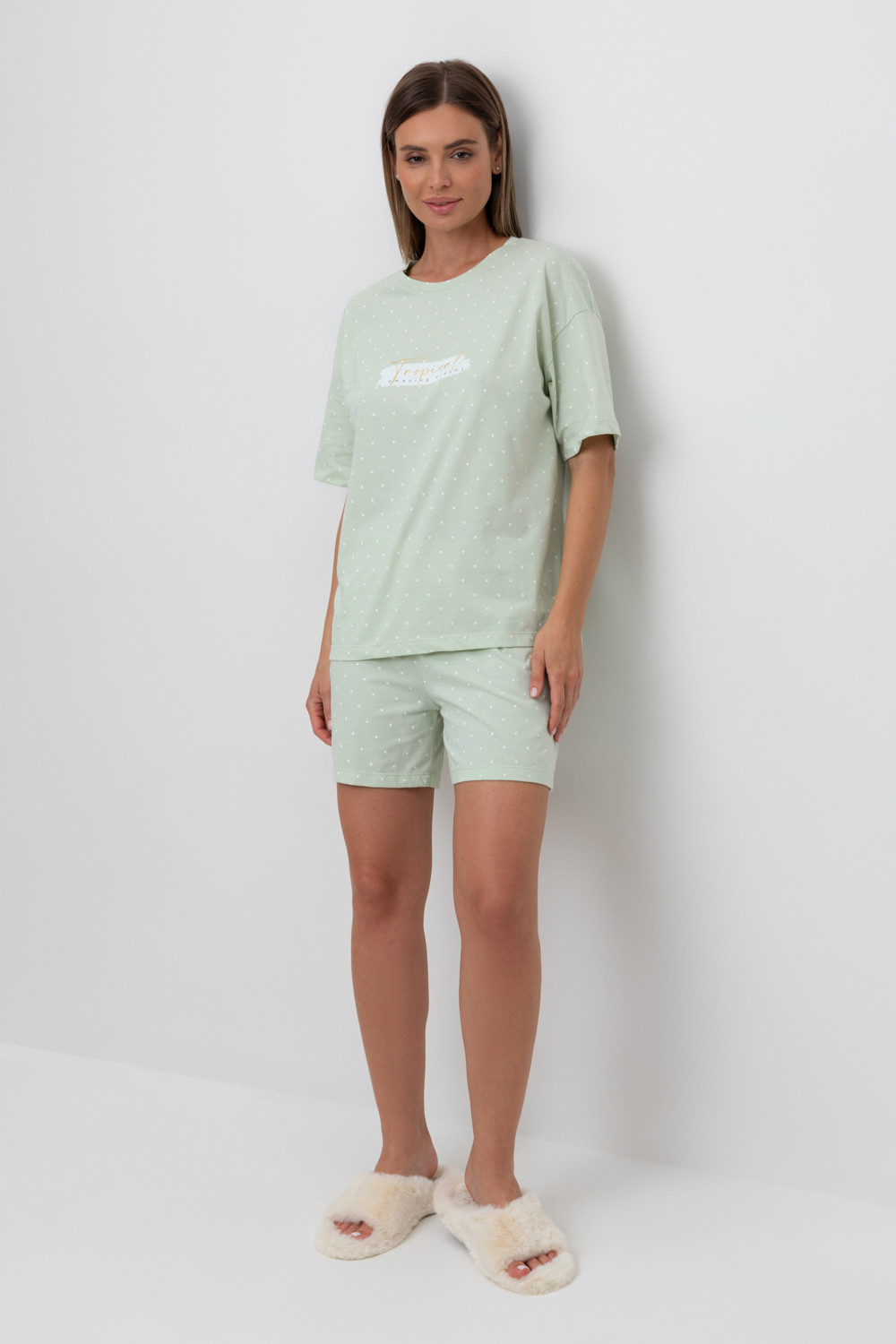 Комплекты для дома для мам, артикул: Е 20143, цвет: зеленый, фото 5