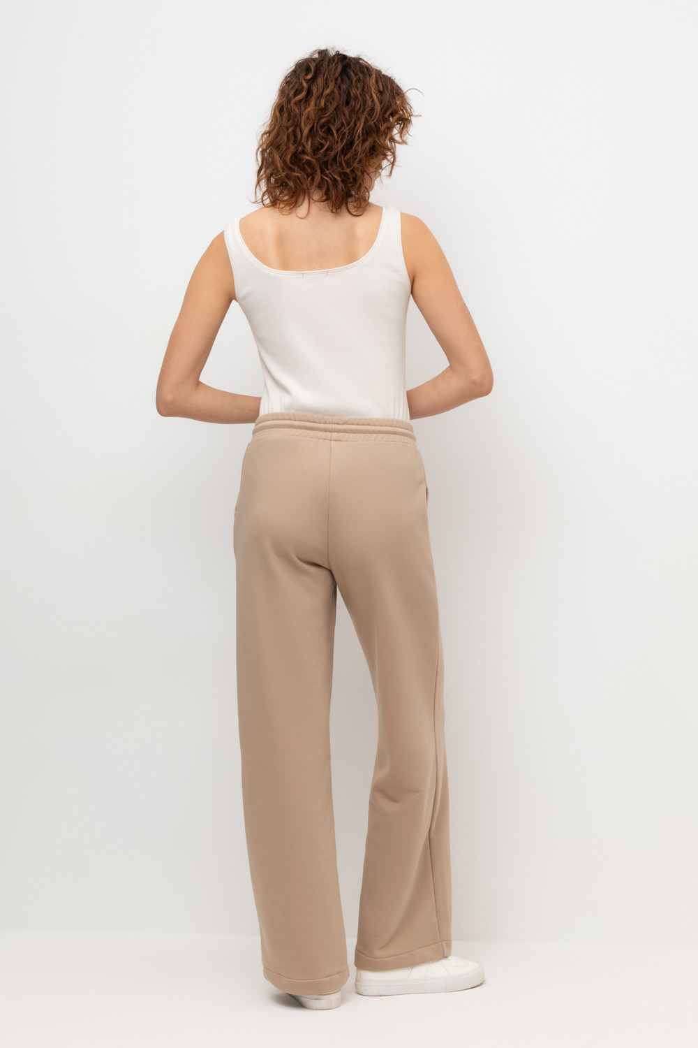 Брюки женские для мам, артикул: ЕВТ 4052/24, цвет: бежевый, фото 5