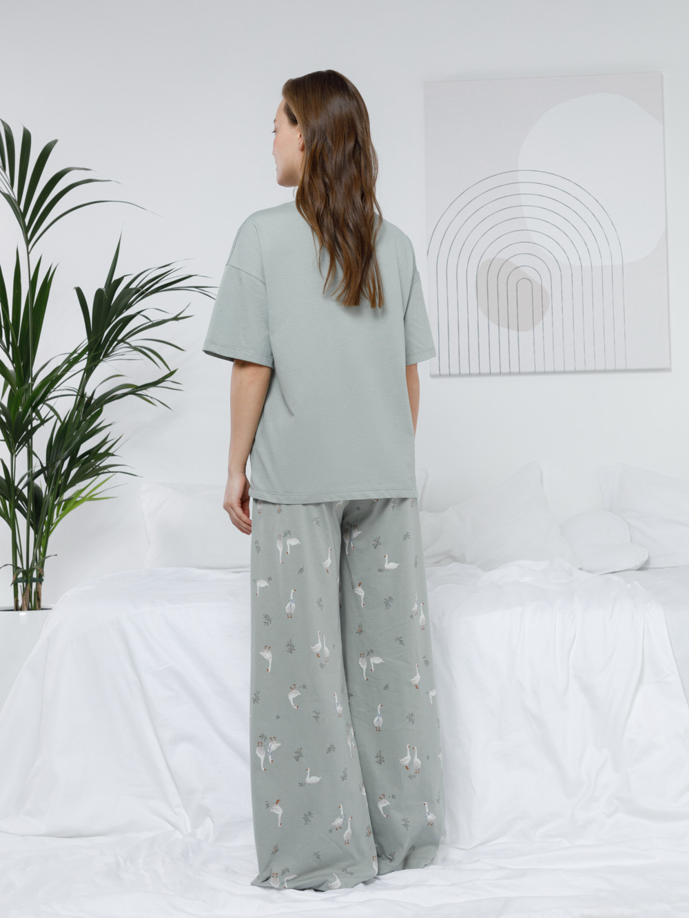 Комплекты для дома для мам, артикул: МП 20209, цвет: зеленый, фото 5