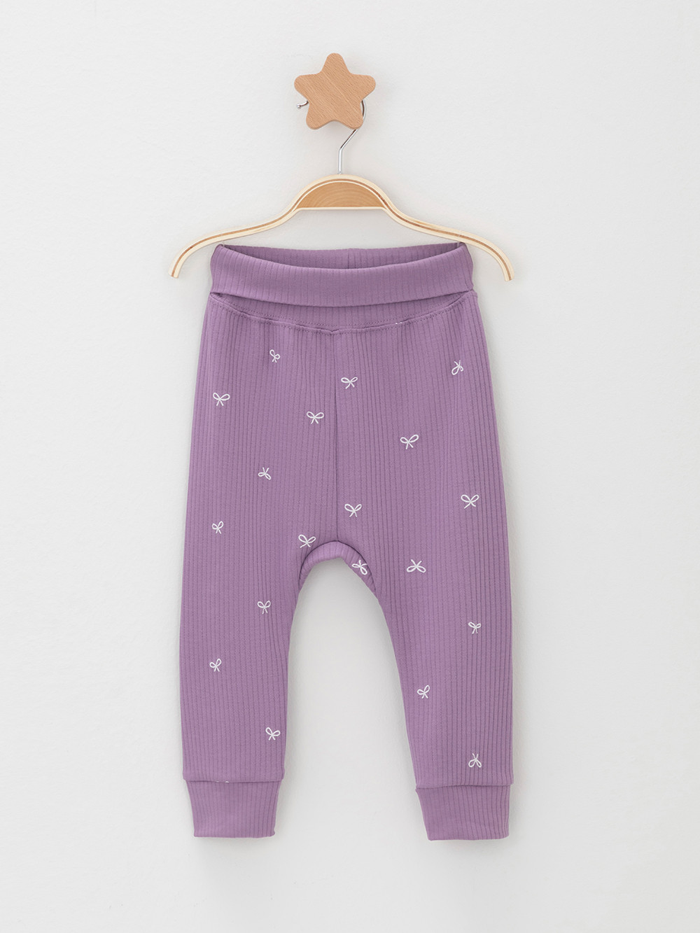 Брюки для новорожденных, артикул: К 400715-2уп, цвет: фиолетовый, фото 5