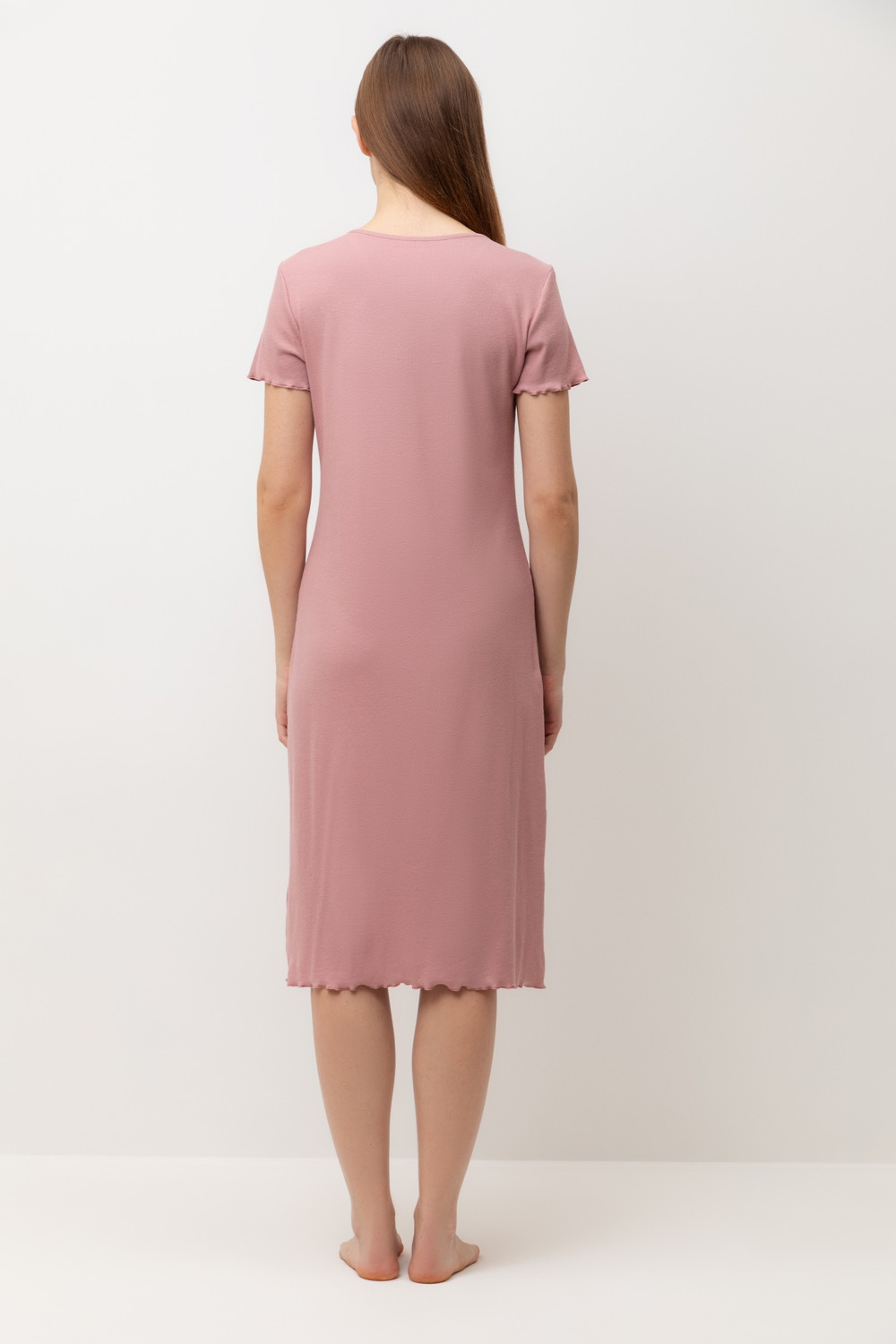 Сорочки ночные женские для мам, артикул: Е 10063, цвет: розовый, фото 5