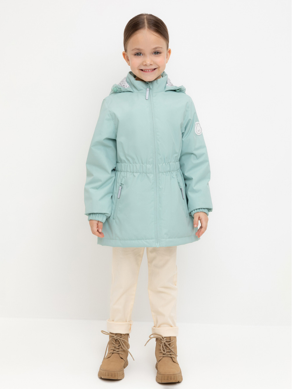 Куртка для девочки, артикул: ВК 32164/3 УЗГ, цвет: голубой, фото 5