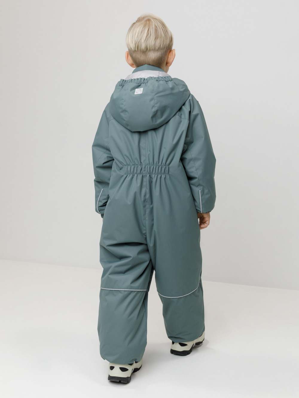 Комбинезоны утепленные для мальчика, артикул: ВК 60109/7 УЗГ, цвет: зеленый, фото 5