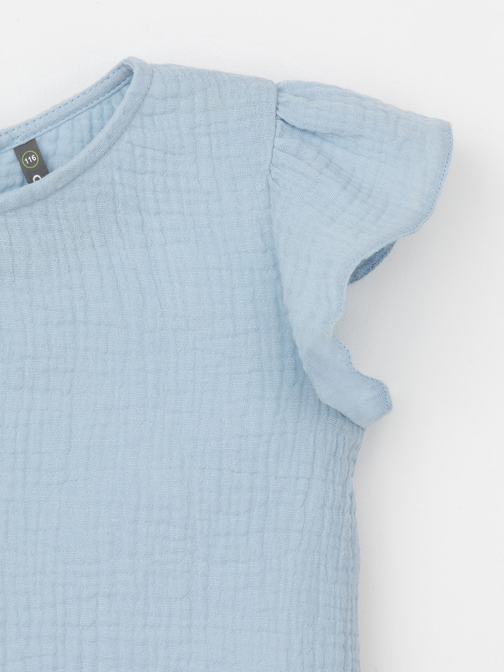 Футболка для девочки, артикул: ТК 30003, цвет: голубой, фото 5