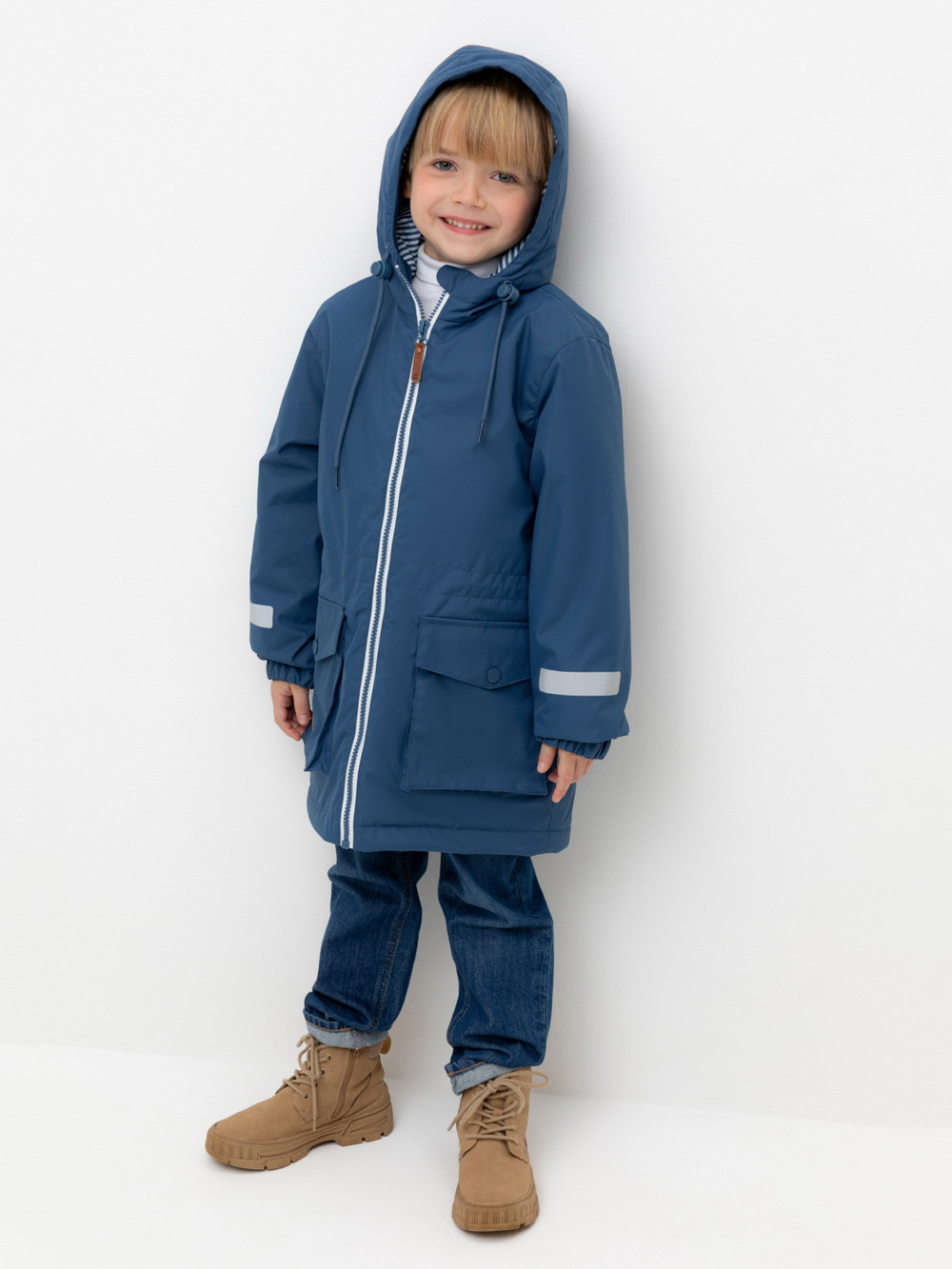 Куртки для мальчика, артикул: ВК 30147/1 УЗГ, цвет: темно-синий, фото 5