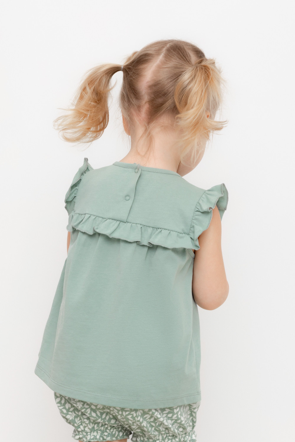 Футболка для девочки, артикул: КР 302443, цвет: минт, фото 5