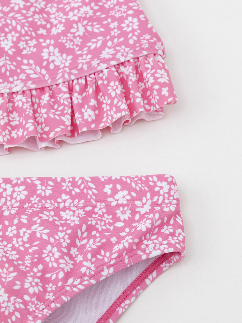 Купальник для девочки, артикул: ТК 17017/1н ФВ, цвет: ярко-розовый, фото 5