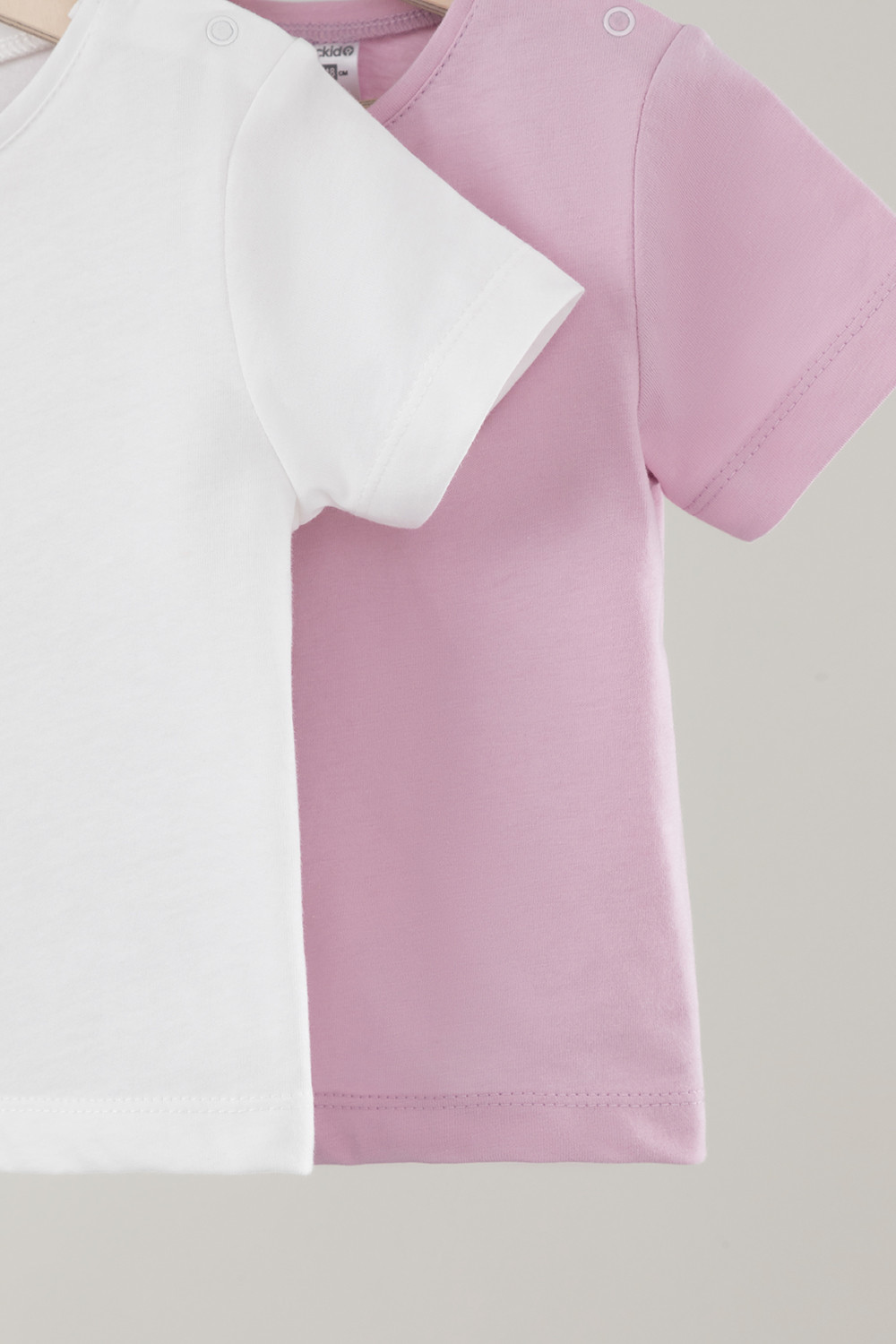 Футболка для новорожденных, артикул: К 302759-2уп, цвет: сахар, фото 5