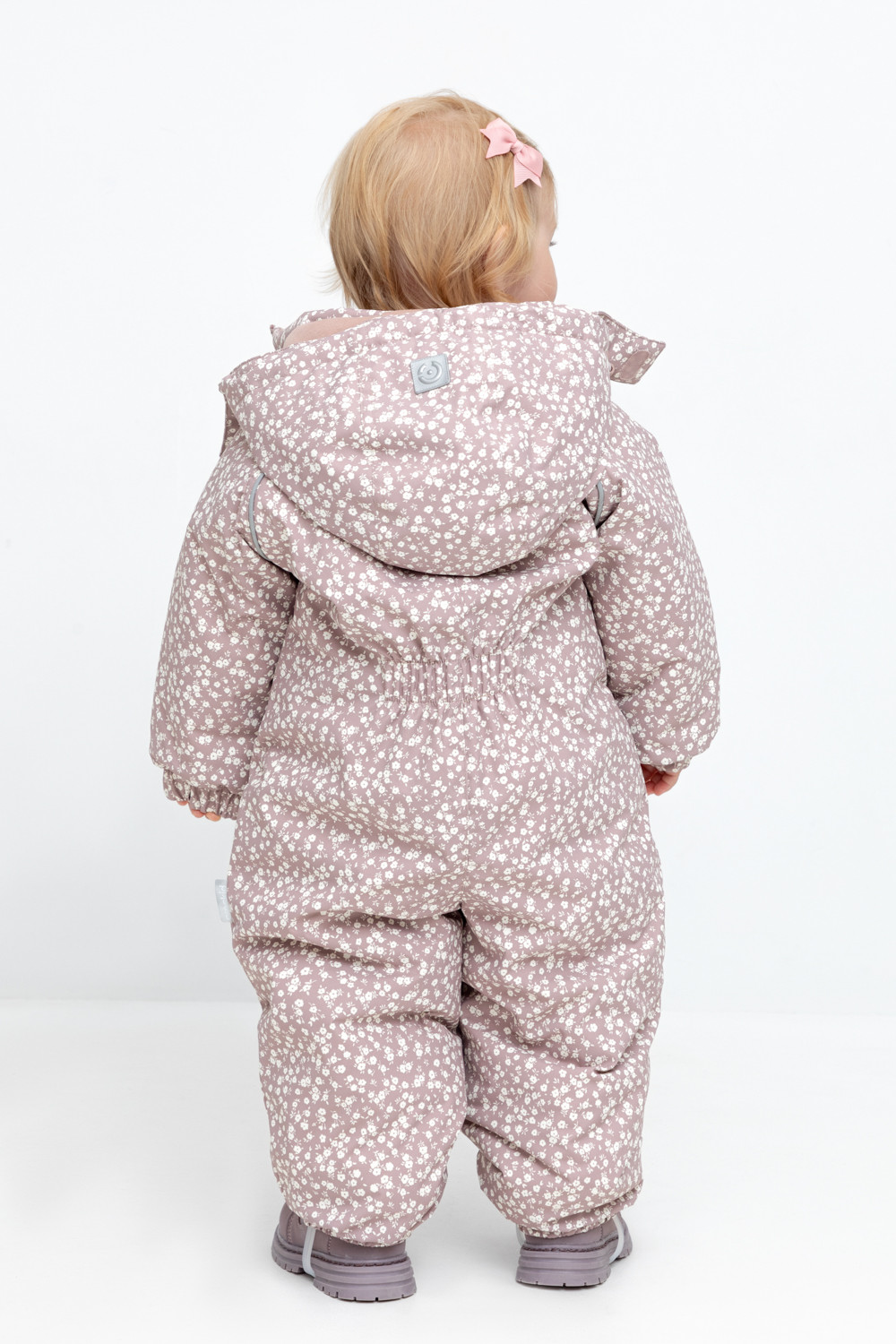 Комбинезоны утепленные для девочки, артикул: ВК 60032/н/46 Ал, цвет: розовый, фото 5