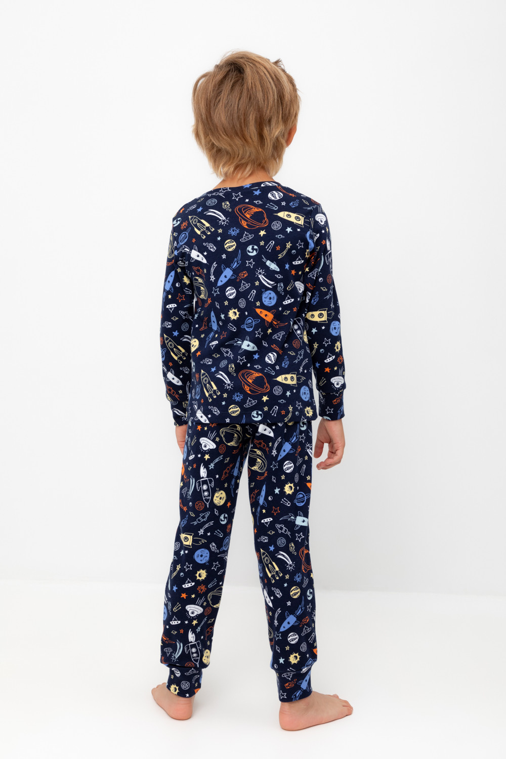 Пижама для мальчика, артикул: К 1552/24, цвет: темно-синий, фото 5