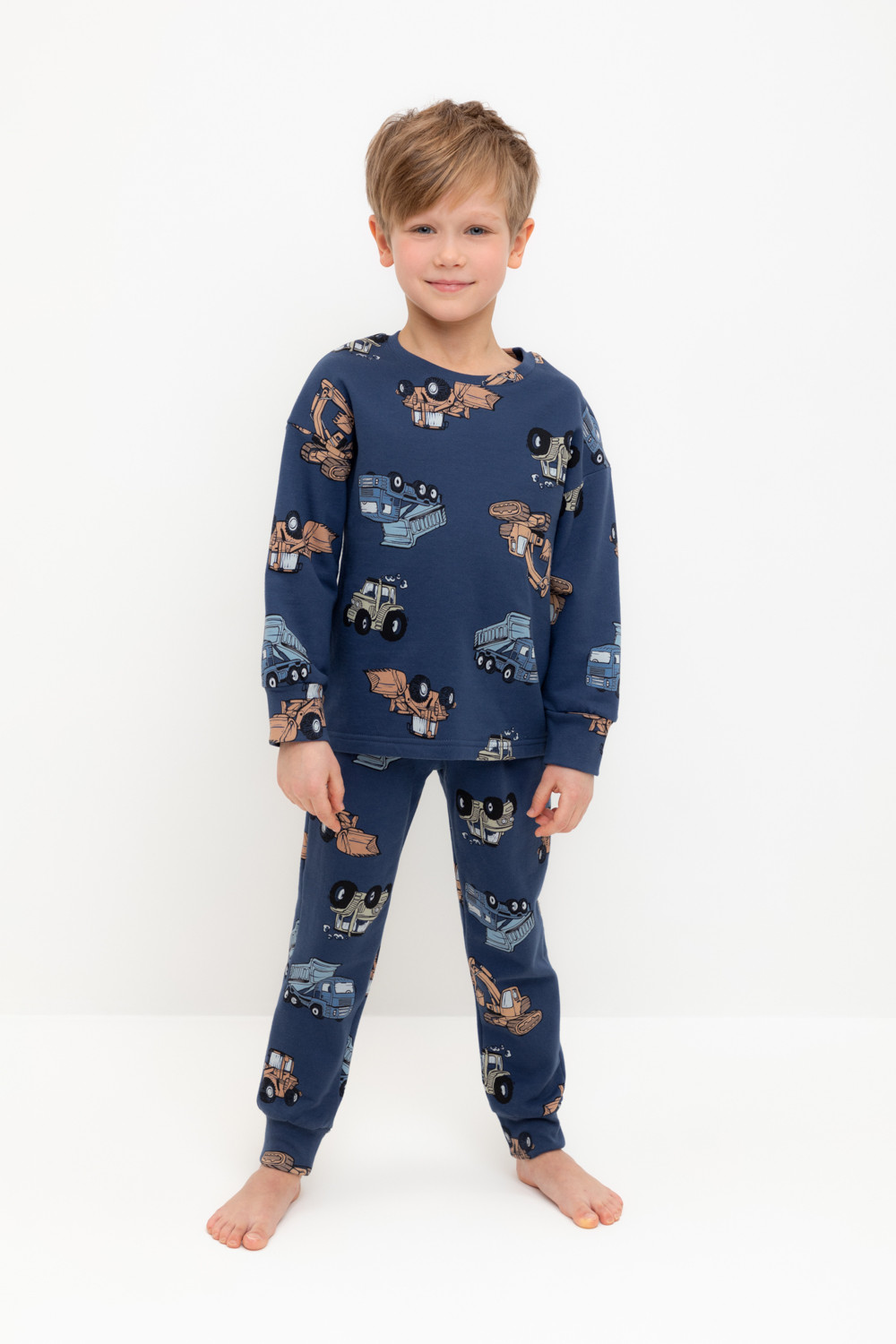 Пижама для мальчика, артикул: К 1587, цвет: синий, фото 5