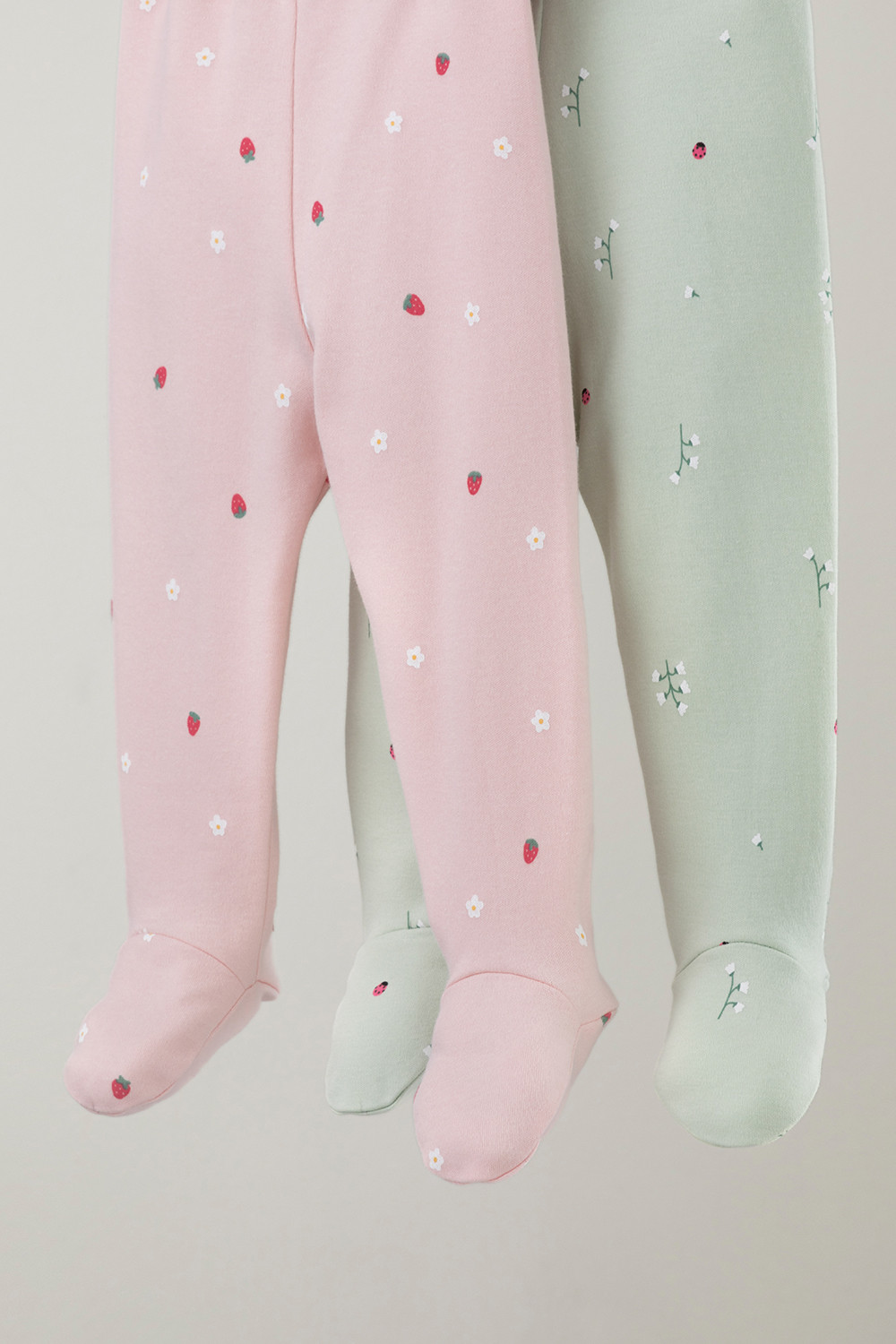 Ползунки для новорожденных, артикул: К 400220-2уп, цвет: зеленый, фото 5