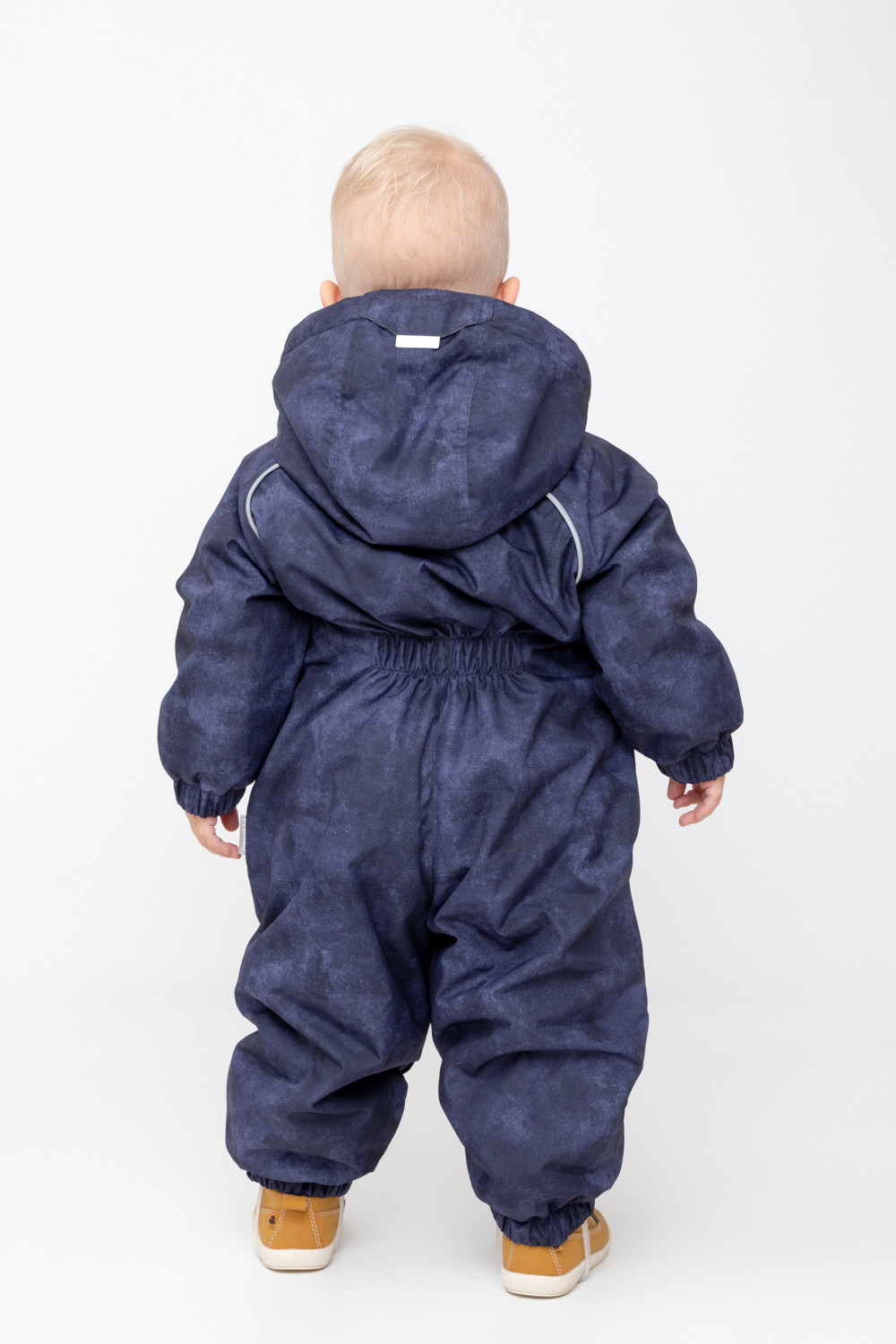 Комбинезоны утепленные для мальчика, артикул: ВК 60085/н/41 ГР, цвет: синий, фото 5