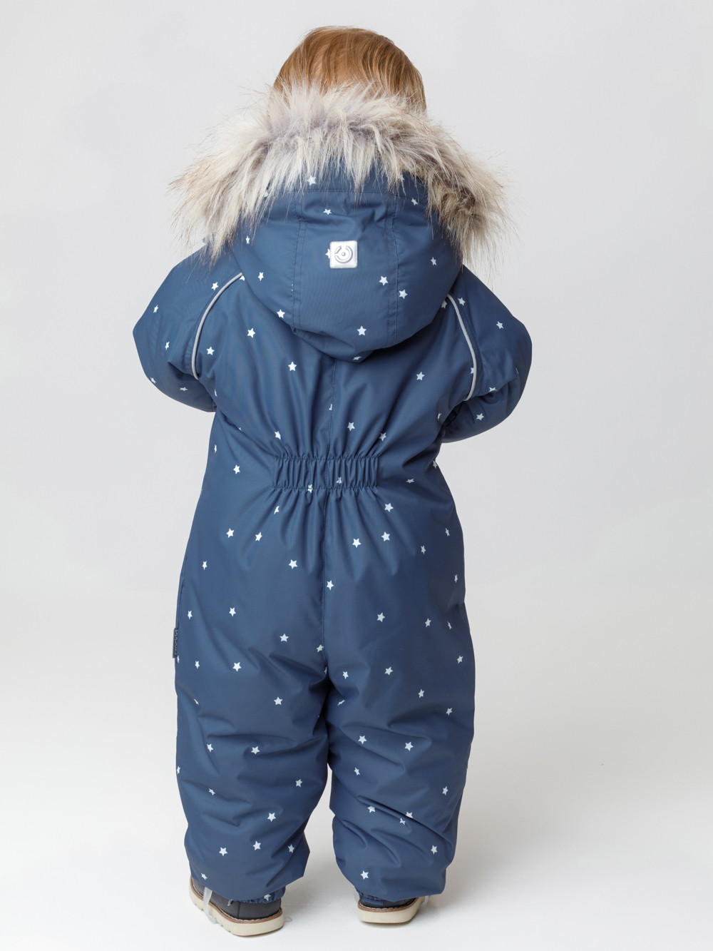 Комбинезоны утепленные для мальчика, артикул: ВК 60116/н/20 Ал, цвет: темно-синий, фото 5